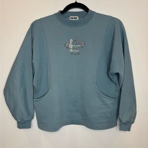 Vintage Jean Simons junior Blue Crewneck Sweater
